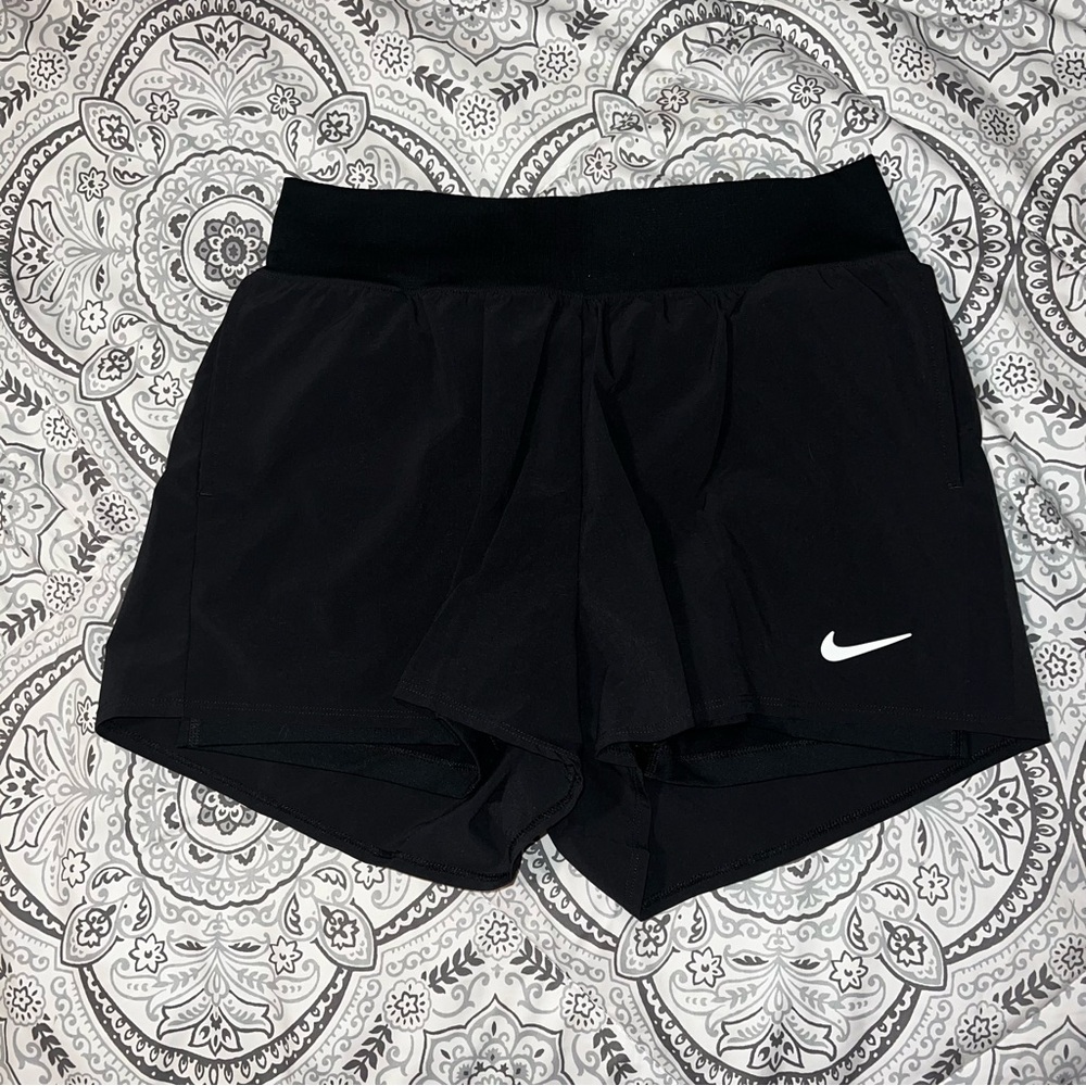 Nike Black Shorts with Liner (M)